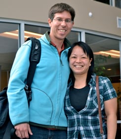 Jonathan McCurley, a United Methodist missionary from Florida, and his wife, Satomi, are assigned to the Asian Rural Institute in northern Japan. Photo courtesy of The Florida Conference of The United Methodist Church.