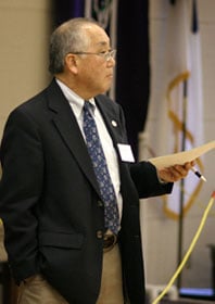 Donald Hayashi. A UMNS 2007 file photo by Kathy Gilbert.