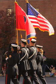 Parades are one way to honor those who sacrifice daily for our freedom. A web-only photo by Dee Dee Cobb.