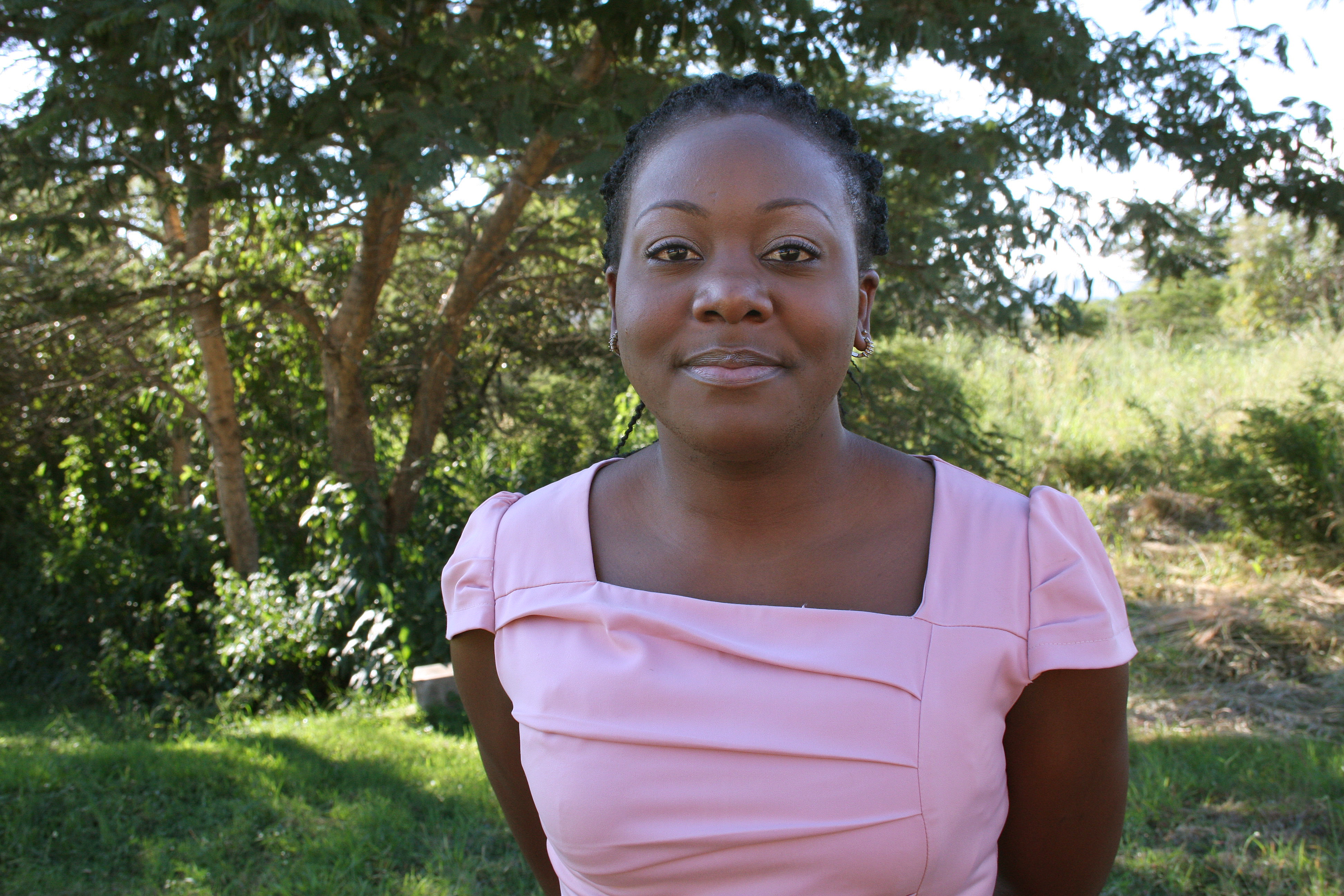 Millica S. Mwenitete wants to use her master’s in Public Health to improve conditions that make people sick – such helping communities get clean water. Photo by Vicki Brown, UMNS.