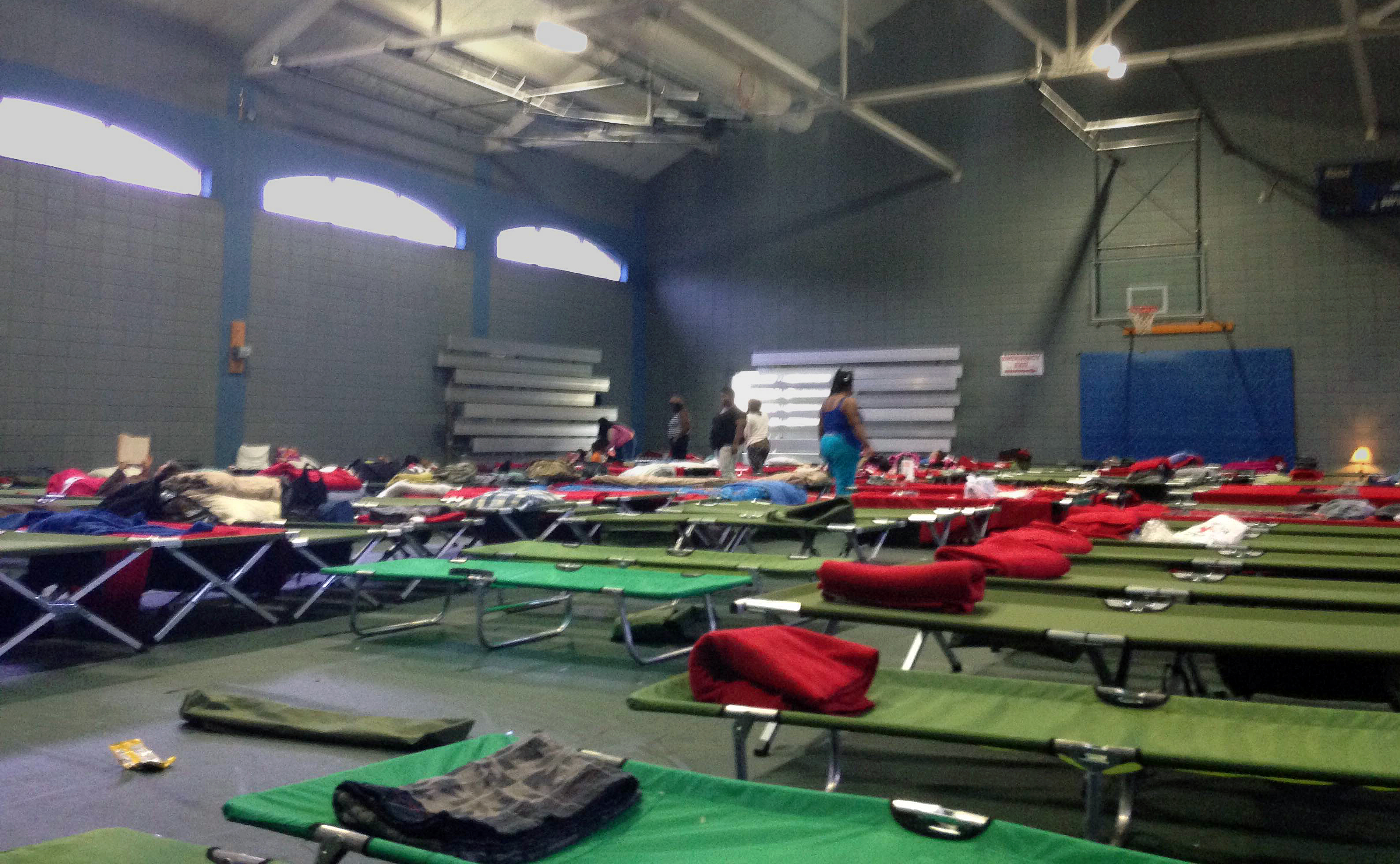 Trinity on the Hill United Methodist Church in Augusta, Ga., sheltered evacuees.