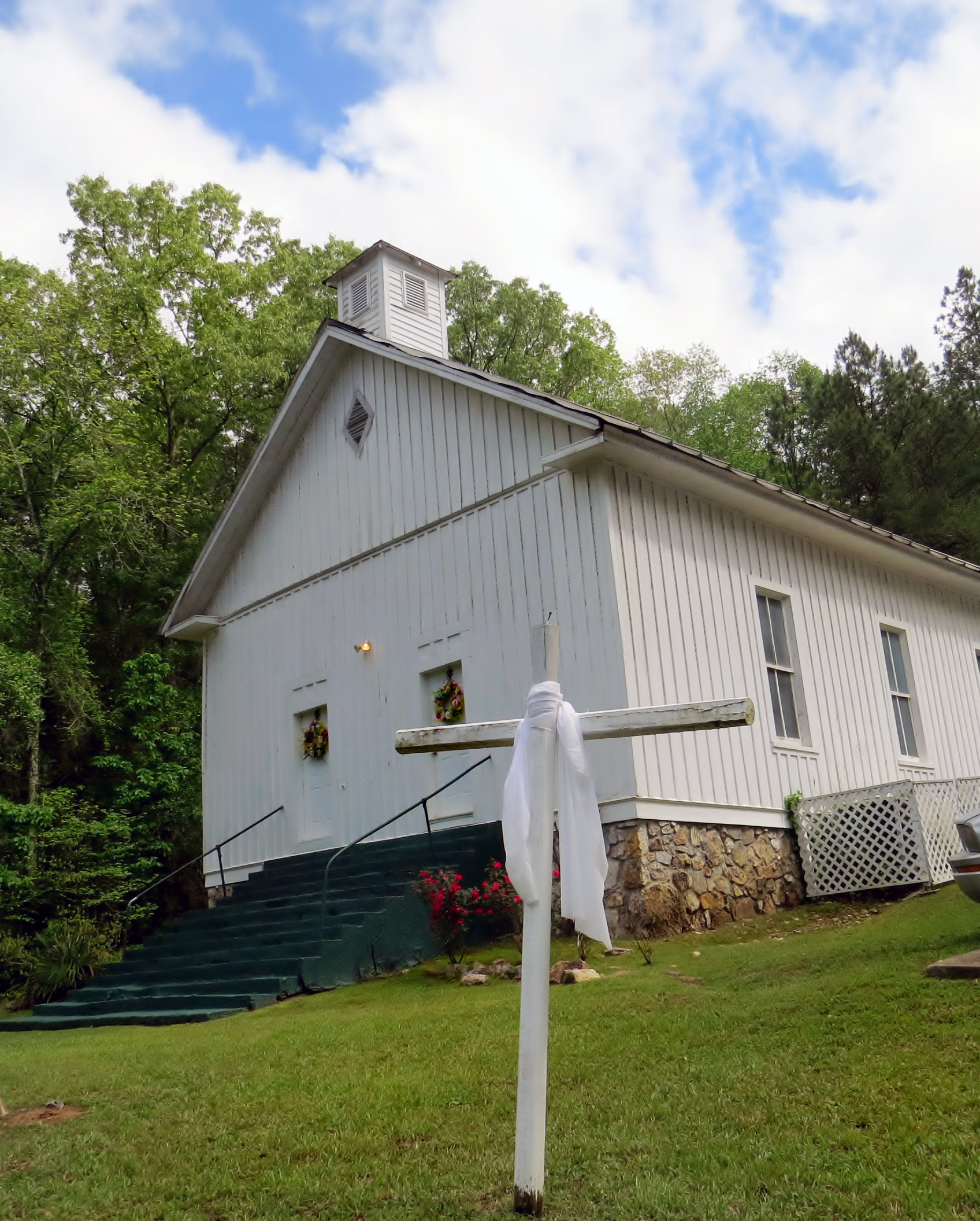 Chubb Chapel United Methodist Church was founded in 1870 by the Chubb family and other black residents of Chubbtown, Georgia. Before and during the Civil War, the Chubbs were free blacks, something rare in the rural South at that time. Photo by Sam Hodges, UMNS.