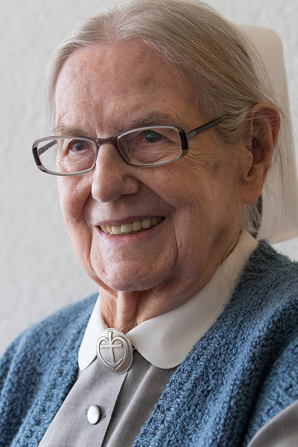 Sister Hildegard Mantz. Photo by Mike DuBose, UMNS.