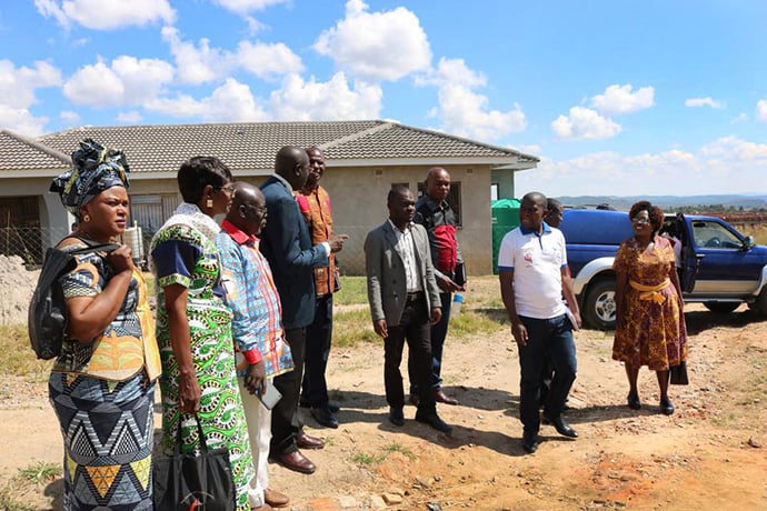 A delegation of eight conference leaders from the South Congo Conference recently visited the Zimbabwe Area for 10 days of training in church growth and administration. Photo by Chenayi Kumuterera, UMNS