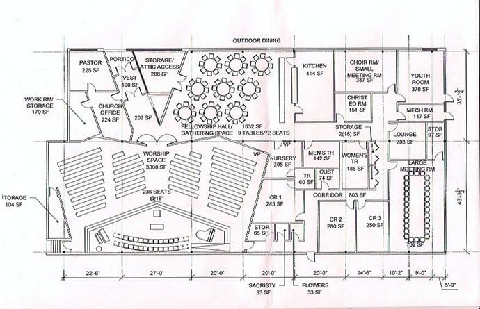 Foothills United Methodist Church in the Upper New York Conference has created a crowd funding effort for a new facility. Photo courtesy of Foothills United Methodist Church.