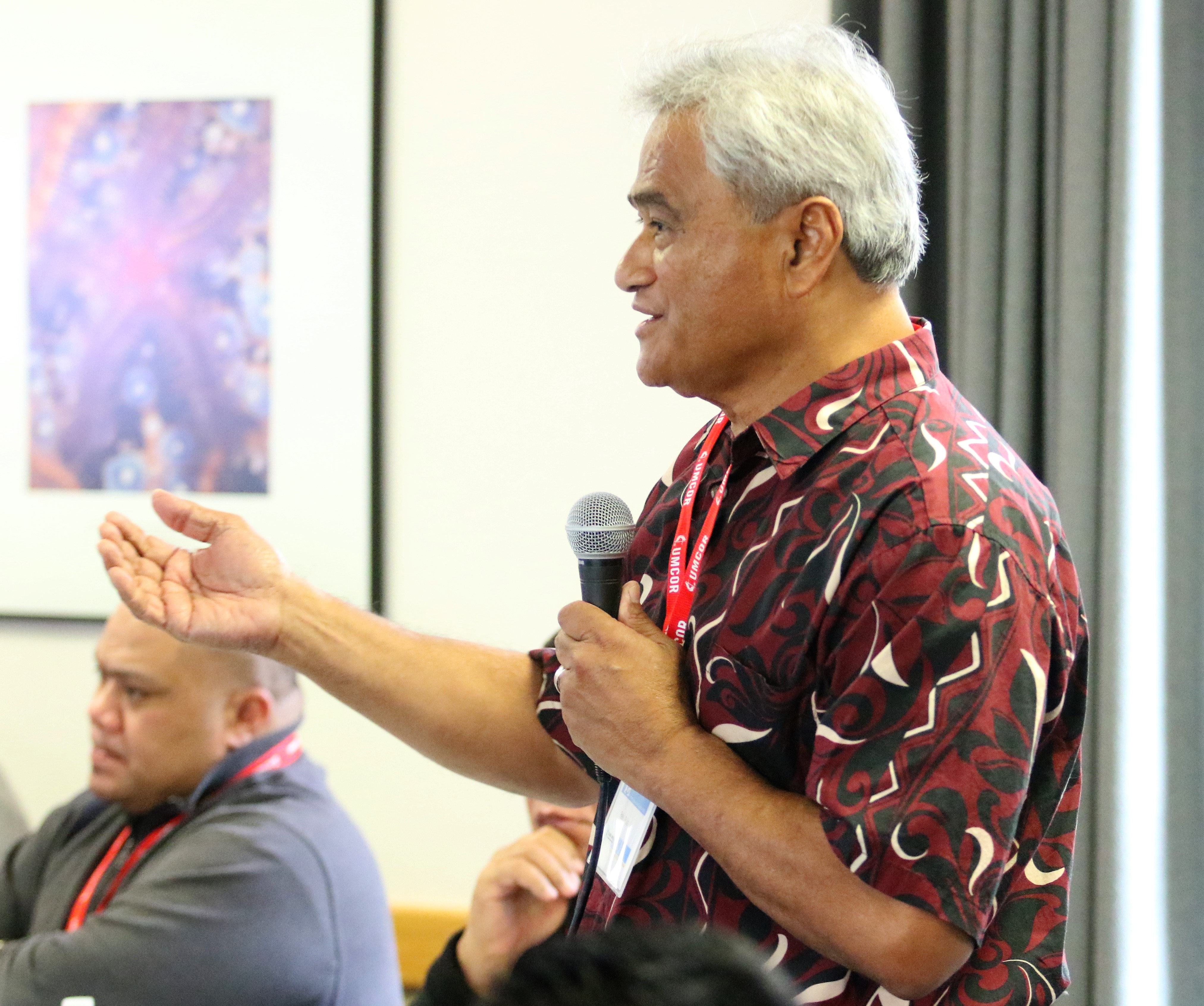 The Rev. Piula Alailima Pastor of Wesley United Methodist Church, Honolulu. Photo by Thomas Kim, UMNS.