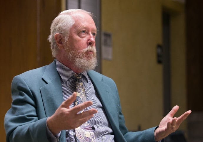 Judge Eric O’Briant oversees the drug court in Logan County, W.Va., and is a lifelong member of Nighbert United Methodist Church in Logan. Photo by Mike DuBose, UMNS.