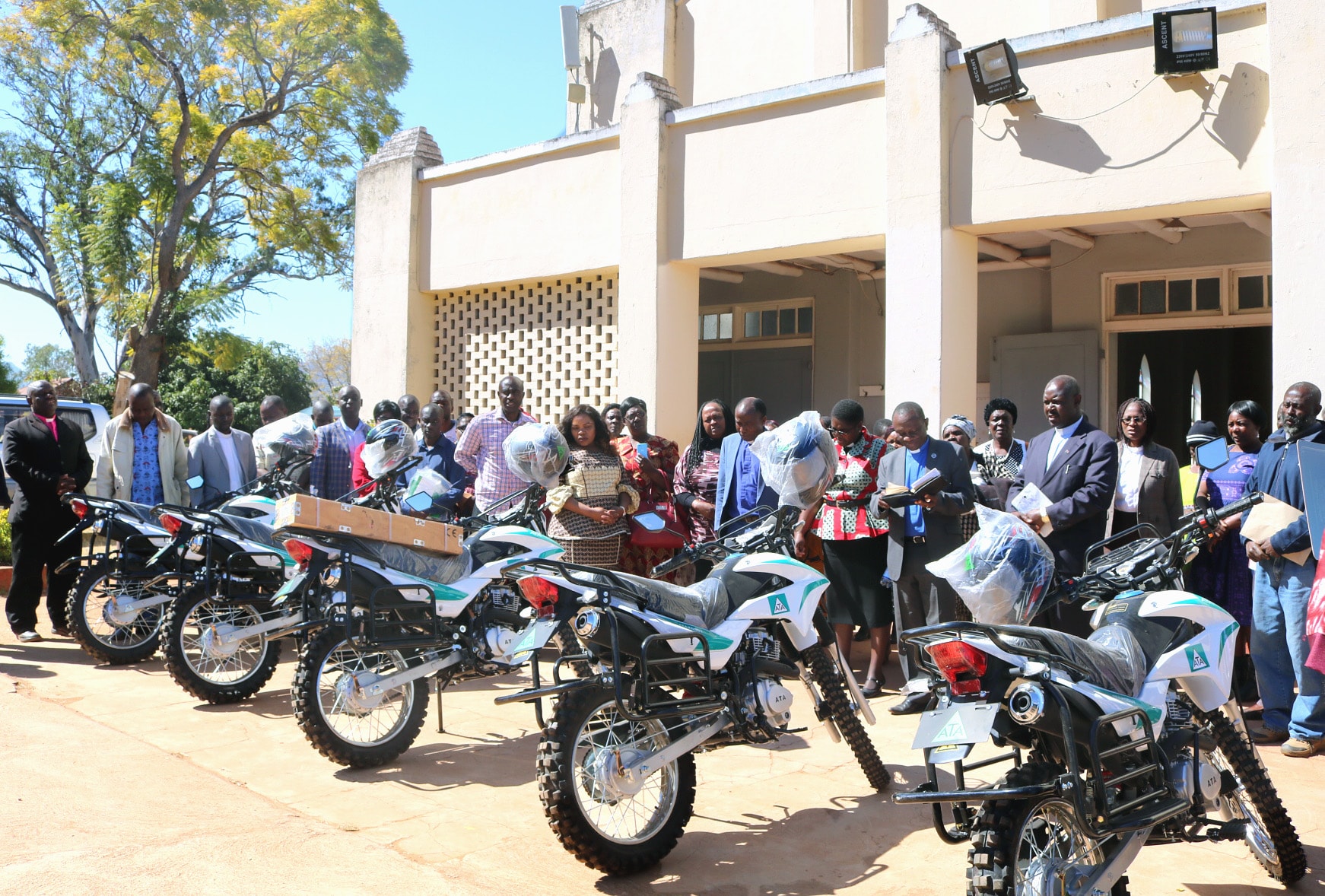 Motorbikes ease travel for rural pastors in Zimbabwe | UMNews.org