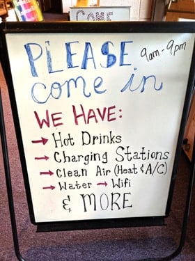 A welcome sign for the Sonoma United Methodist Church Hospitality Center. Photo by the Rev. Emily Pickens-Jones, courtesy of California-Nevada Conference.