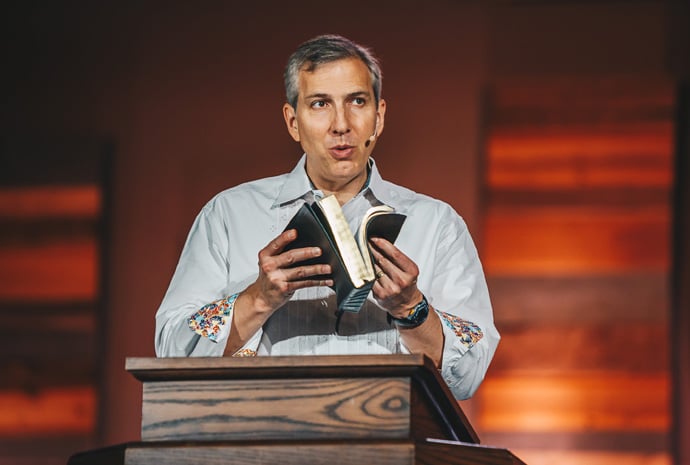 The Rev. Jim Leggett is pastor of Grace Fellowship United Methodist Church in Katy, Texas. The church’s congregation recently voted, by a 96% margin, in favor of leaving The United Methodist Church. Photo courtesy Grace Fellowship United Methodist Church.