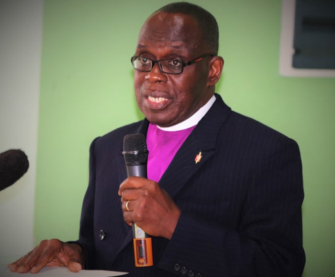 Evêque Benjamin Boni, de la Conférence Annuelle de Côte d’Ivoire. Photo de Isaac Broune, UMNS.