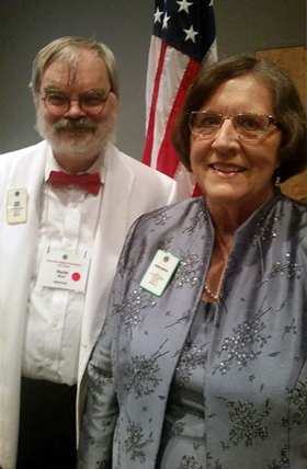 The Rev. Norm Moyer (left) and the Rev. Bonda Moyer, retired United Methodist pastors in the Arkansas Conference. Norm Moyer died from COVID-19 on May 11. Photo courtesy of Bonda Moyer.