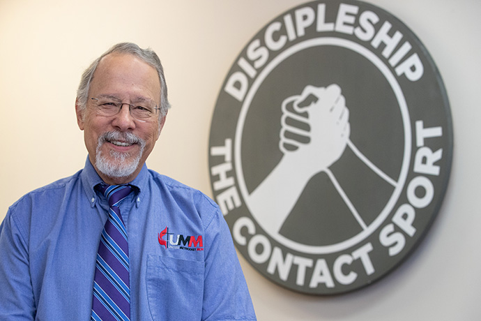 Gilbert C. Hanke’s accomplishments as leader of United Methodist Men include gathering thousands of men who participate in regular virtual meetings, a domestic violence curriculum and an emphasis on Scouting. Photo by Mike DuBose, UM News.