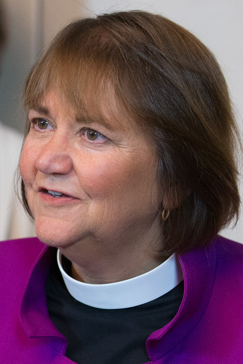 Bishop Karen Oliveto. Photo by Mike DuBose, UM News.        