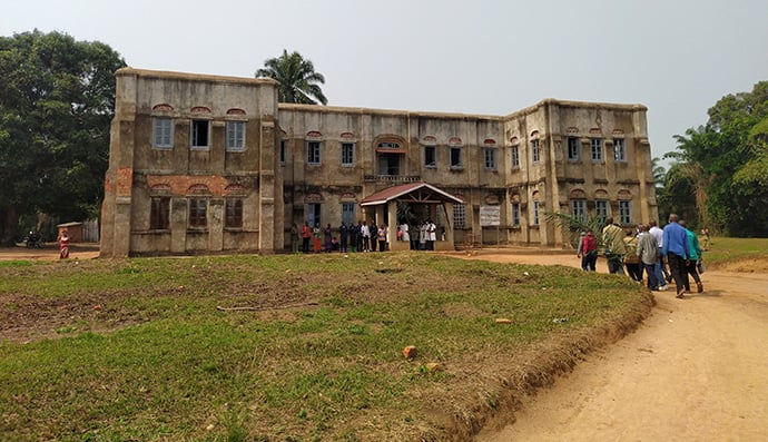 United Methodist Tunda General Hospital, the largest medical facility in the area, was established by The United Methodist Church. The hospital is helping raise awareness about a monkeypox outbreak in the region. Photo by Chadrack Londe, UM News.