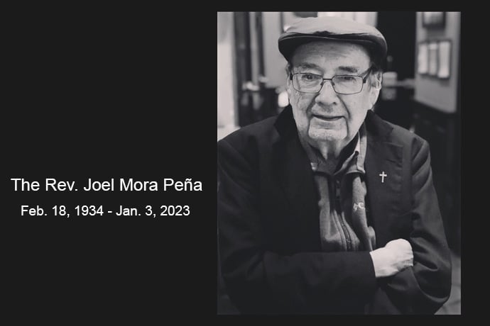 The Rev. Joel Mora Peña had a unique ministry trajectory, serving as a bishop in the Methodist Church of Mexico, then as a pastor in the Rio Grande Conference of The United Methodist Church. He died Jan. 3, at age 88. Photo courtesy of Meliza Gómez.