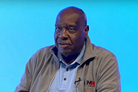 Bishop James Swanson, interim top executive of United Methodist Men, speaks during the Feb. 29–March 1 orientation and briefing for delegates hosted by United Methodist Communications and the Secretary of the General Conference. Screengrab courtesy of United Methodist Communications via Zoom by UM News.