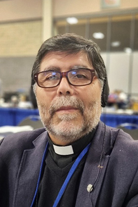 Rev. Jorge Merino, Obispo de La Iglesia Metodista de Chile, destacó el apoyo permanente de La Iglesia Metodista Unida a dicha iglesia desde la autonomía. Foto de Horacio Mesones, Noticias MU.